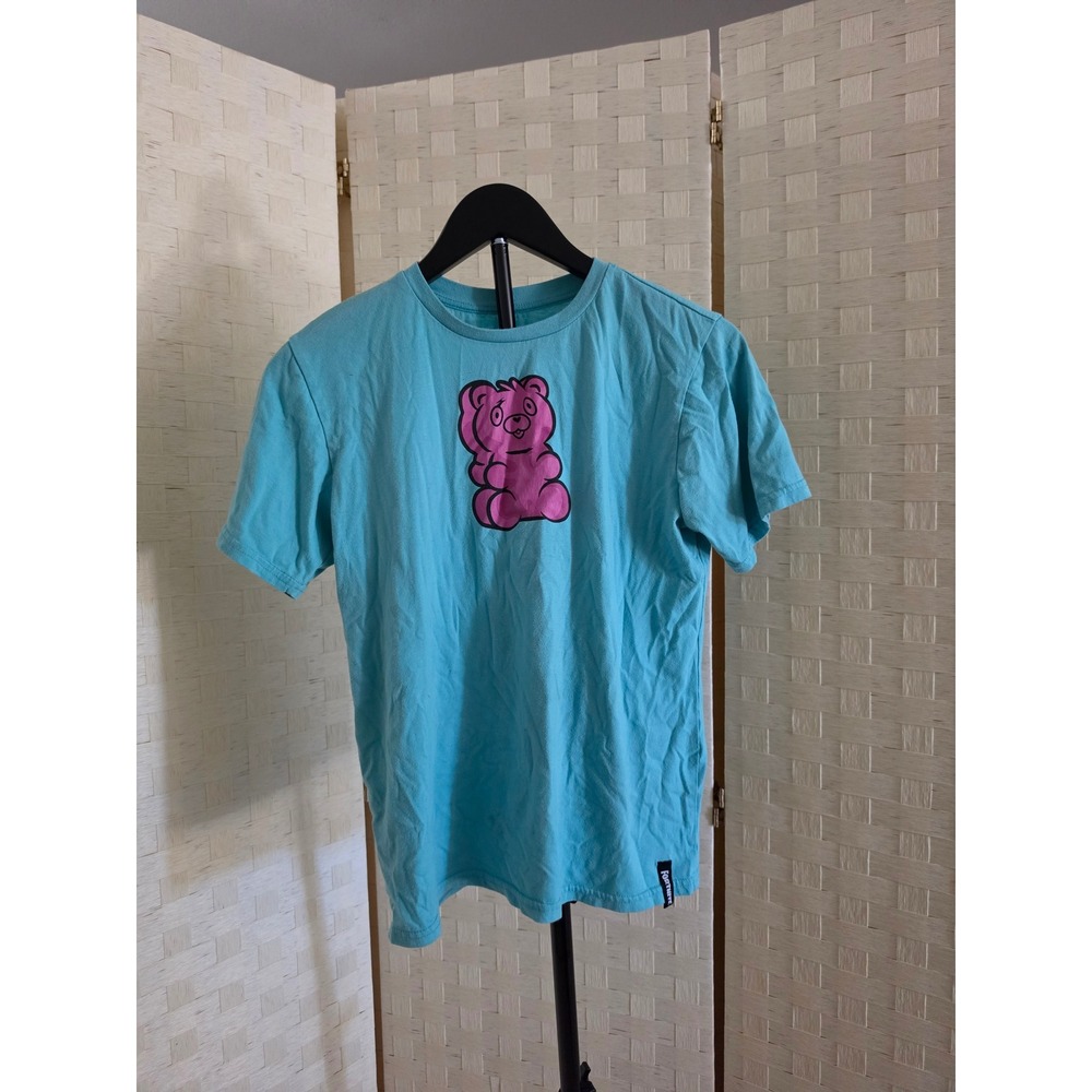 Fortnite Cuddle Team Leader Pink Bear Graphic T-Shirt Blue XXL 18 Kids Boys